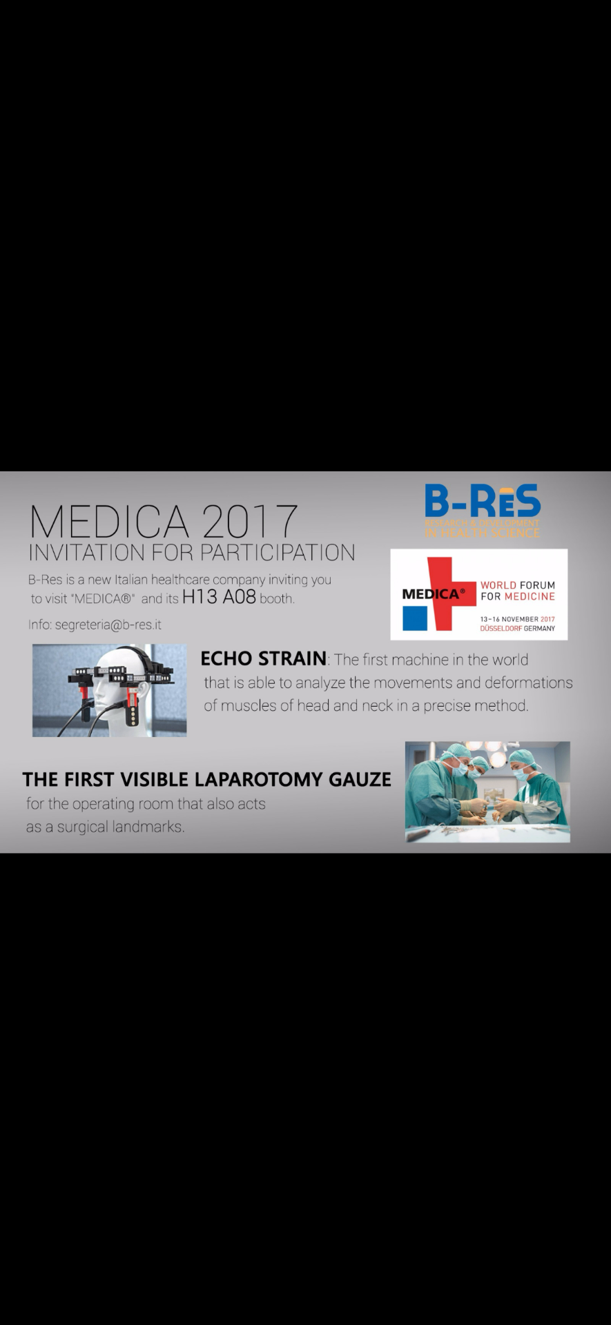 B-Res a MEDICA 2017